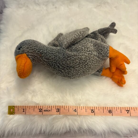 Honks TY Beanie Babies Goose 1999 Retired Plush Stuffie No Tags (SKU: 279TO) - Picture 7 of 7